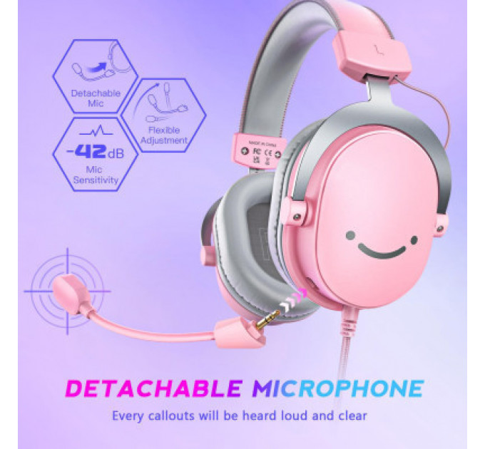 Навушники Fifine H9P Pink (H9P)