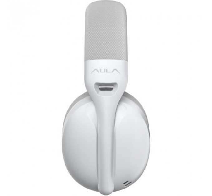 Навушники Aula S6 - 3 in 1 Wired/2.4G Wireless/Bluetooth White (6948391235561)