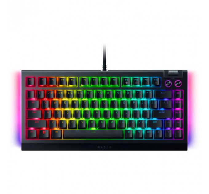 Клавіатура Razer BlackWidow V4 75 USB UA Black (RZ03-05000100-R3M1)