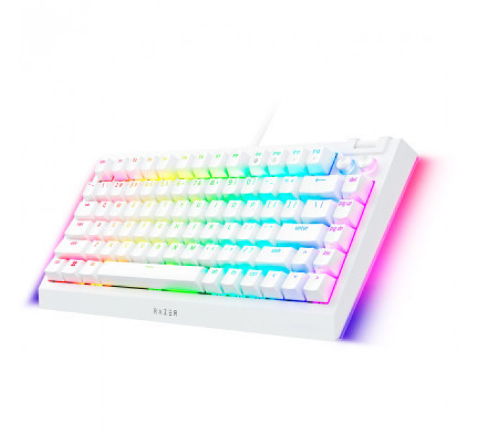 Клавіатура Razer BlackWidow V4 75 USB UA White (RZ03-05001700-R3M1)