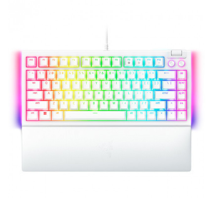 Клавіатура Razer BlackWidow V4 75 USB UA White (RZ03-05001700-R3M1)