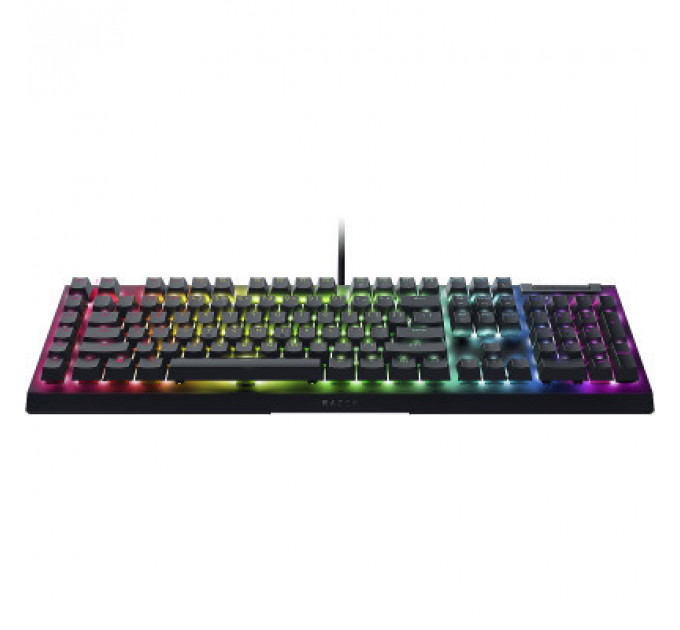 Клавіатура Razer BlackWidow V4 X Yellow Switch USB RU Black (RZ03-04702500-R3R1)