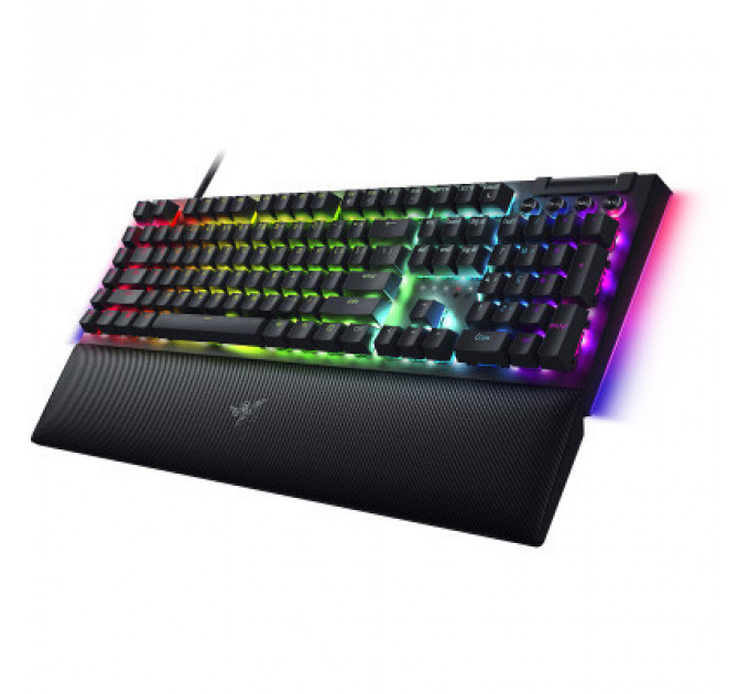 Клавіатура Razer BlackWidow V4 Yellow Switch USB RU Black (RZ03-04692500-R3R1)