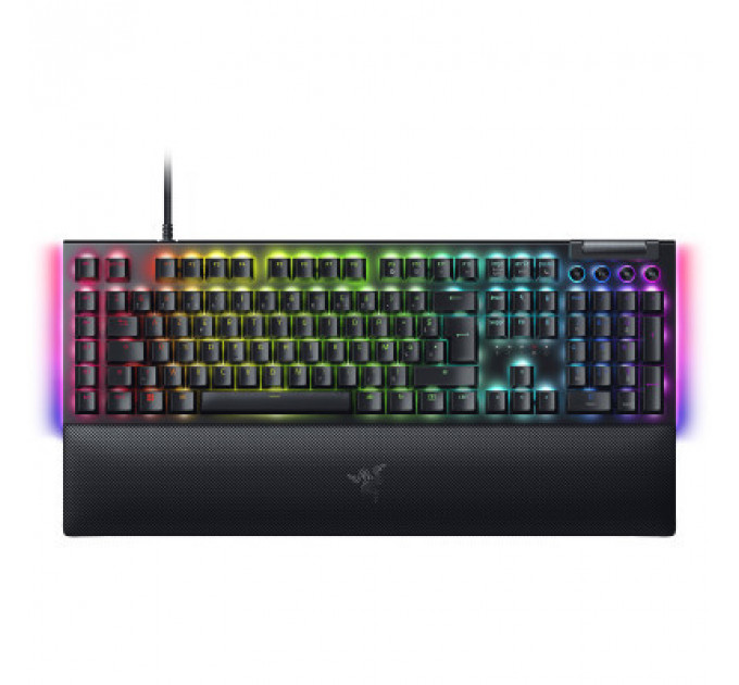 Клавіатура Razer BlackWidow V4 Yellow Switch USB RU Black (RZ03-04692500-R3R1)
