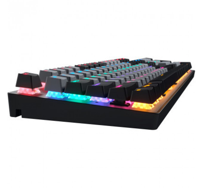 Клавіатура Hator Starfall Rainbow Origin Blue USB Grey/Black (HTK-609-BGB)