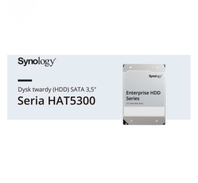 Жорсткий диск для сервера Synology 3.5" 4TБ SATA 7200 (HAT5300-4T)