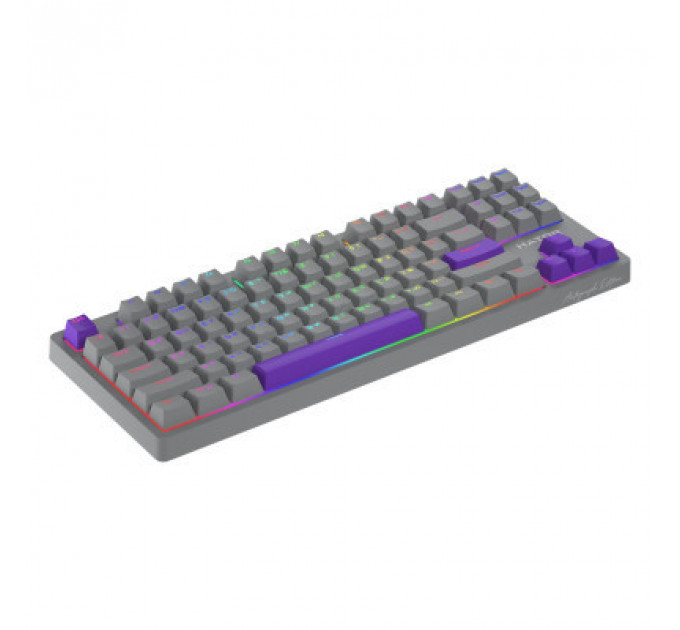 Клавіатура Hator Rockfall 2 Autograph Edition Mecha TKL Aurum Choco USB Titanium (HTK-526)