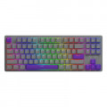 Клавіатура Hator Rockfall 2 Autograph Edition Mecha TKL Aurum Choco USB Titanium (HTK-526)