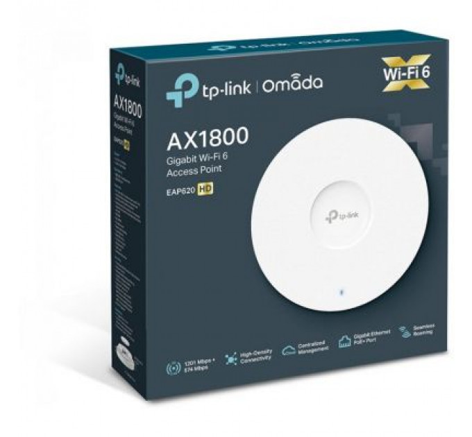 Точка доступу Wi-Fi TP-Link EAP620-HD