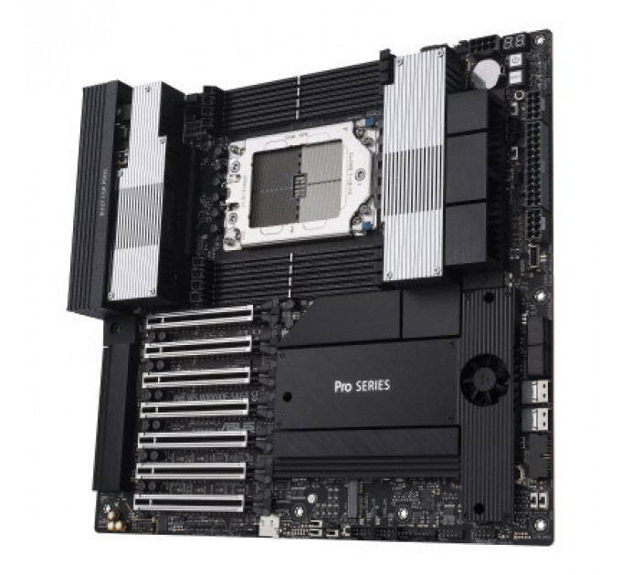 Серверна материнська плата ASUS PRO WS WRX90E-SAGE SE sTR5 WRX90 8xDDR5 M.2 EEB (90MB1FW0-M0EAY0)