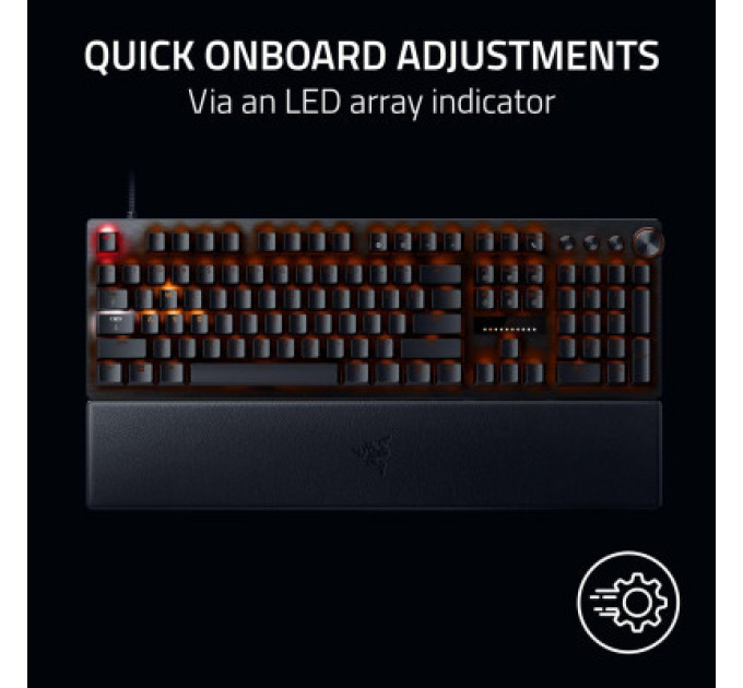 Клавіатура Razer Huntsman V3 Pro USB UA Black (RZ03-04970100-R3M1)