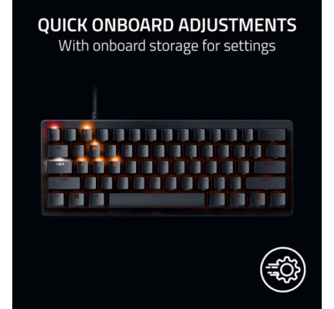 Клавіатура Razer Huntsman V3 Pro Mini USB UA Black (RZ03-04990100-R3M1)
