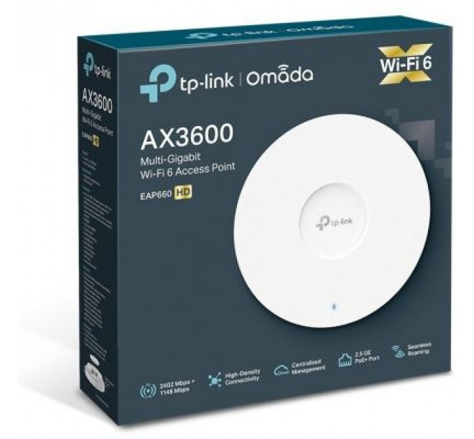 Точка доступу Wi-Fi TP-Link EAP660-HD