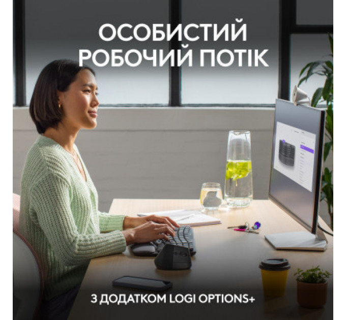 Клавіатура Logitech Wave Keys Bluetooth/Wireless Black (920-012304)