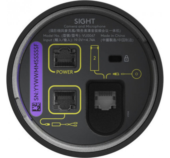 Веб-камера Logitech Sight USB Graphite (960-001510)