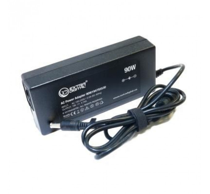 Блок живлення до ноутбуку Extradigital Samsung 19V, 4.74A, 90W (5.5x3.0) (PSS3813)