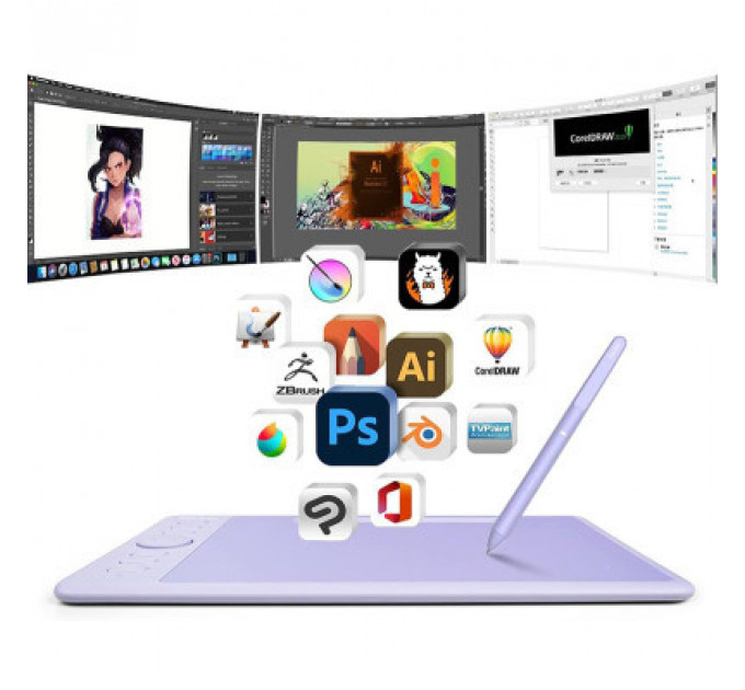 Графічний планшет Parblo Intangbo S Violet (INTANGBOSP)