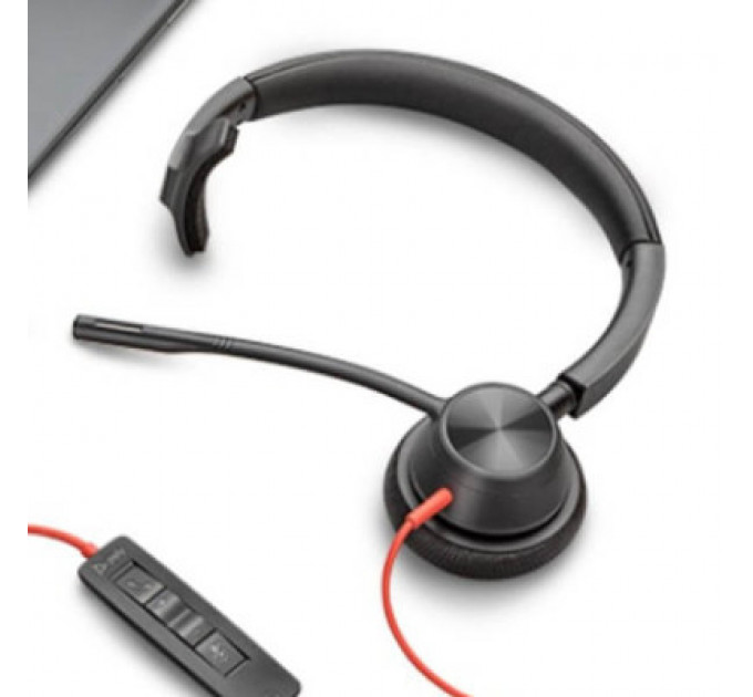 Навушники Poly Blackwire 3310-M USB-A/C (8X216AA)
