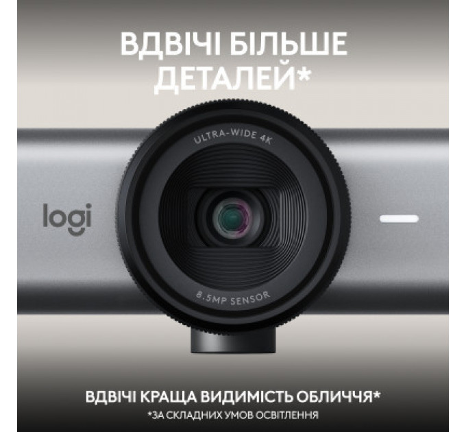 Веб-камера Logitech MX Brio 705 for Business 4K Graphite (960-001530)