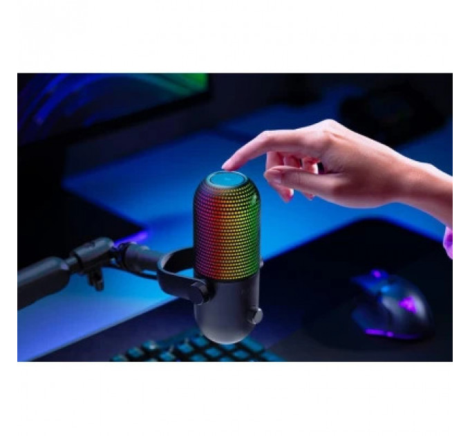 Мікрофон Razer Seiren V3 Chroma Quartz (RZ19-05060300-R3M1)