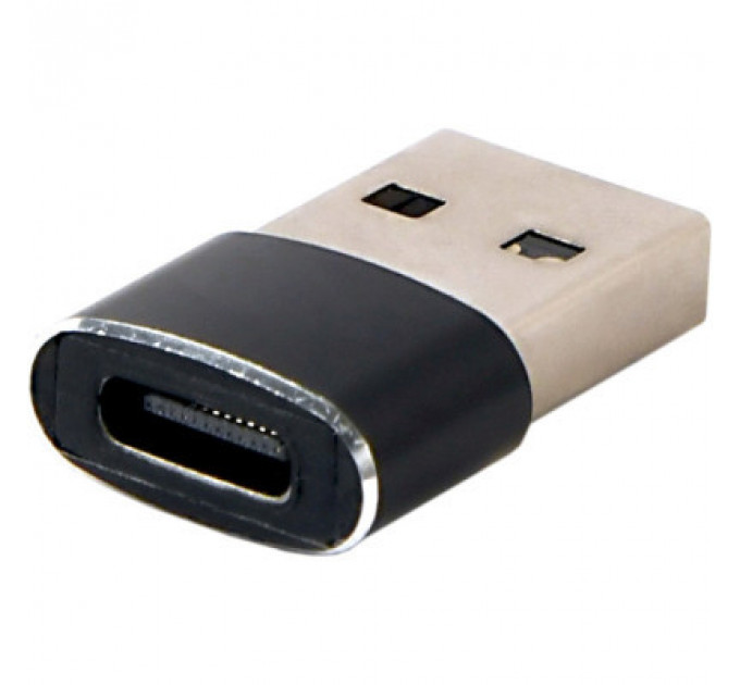 Перехідник USB-A Male to USB-C Female USB2.0 Cablexpert (A-USB2-AMCF-02)