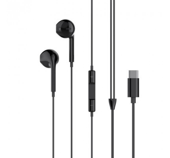 Навушники XO EP72 Type-C Black (XO-EP72BK)