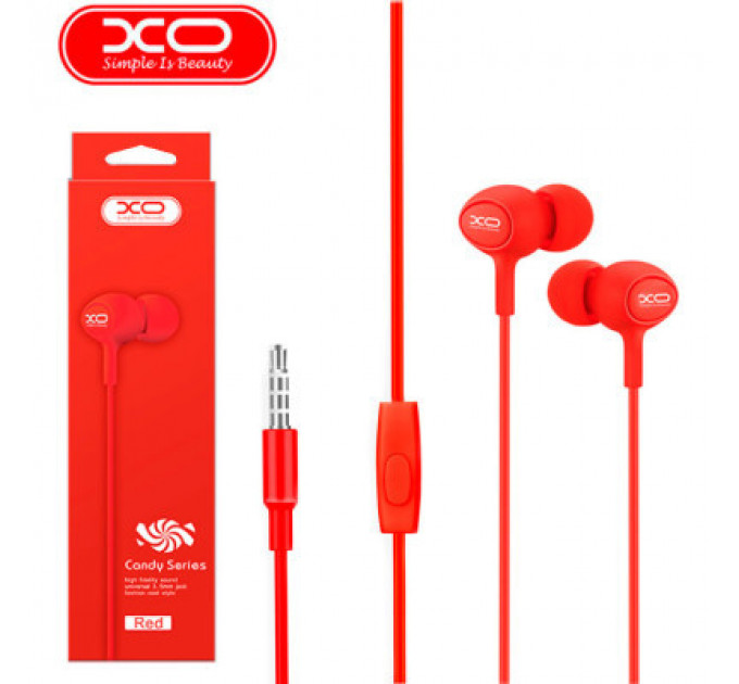 Навушники XO S6 Encok Red (S6-RD)