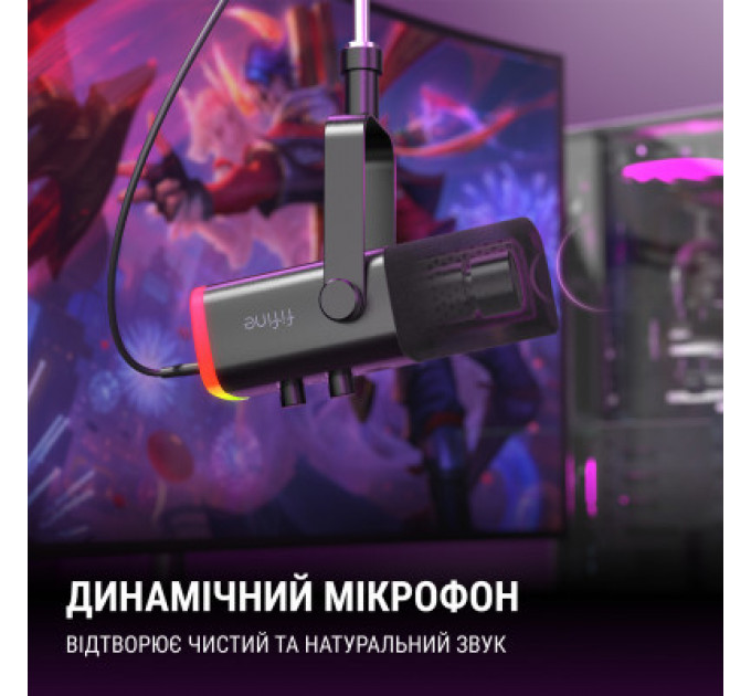 Мікрофон Fifine AM8 USB/XLR Black (AM8)