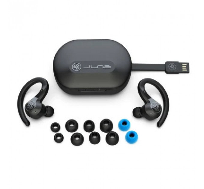 Навушники Jlab Epic Air Sport ANC Black (IEUEBEAIRSPTNCRBLK82)