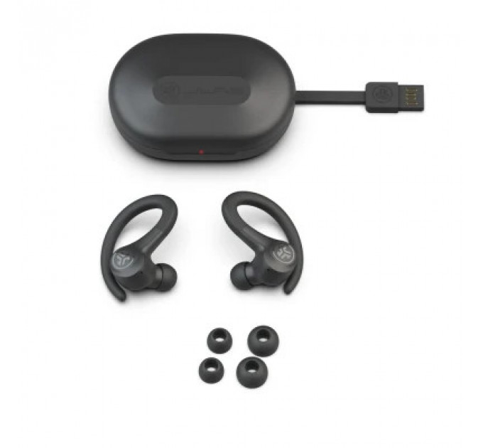 Навушники Jlab GO Air Sport Graphite (IEUEBGAIRSPRTRBLK124)