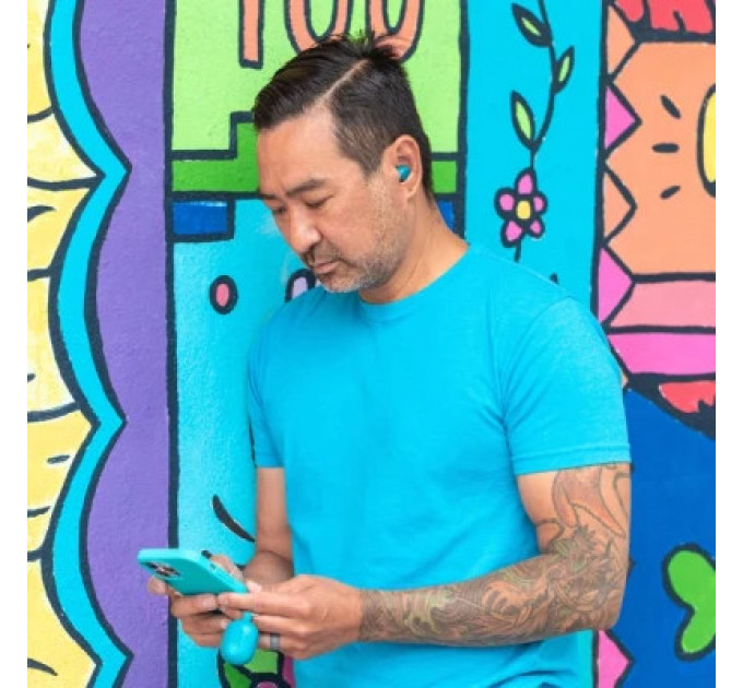 Навушники Jlab JBuds Mini Aqua Teal (IEUEBJBMINIRAQUA124)