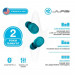 Навушники Jlab JBuds Mini Aqua Teal (IEUEBJBMINIRAQUA124)