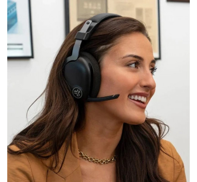 Навушники Jlab JBuds Work Wireless Black (IEUHBJBUDSWORKRBLK4)