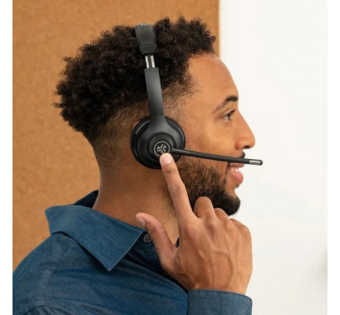 Навушники Jlab GO Work Wireless 2nd Gen Black (IEUHBGOWORKRBLK4)