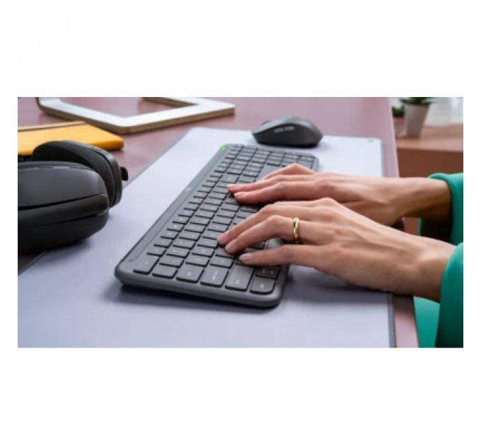 Комплект Logitech Signature Slim MK950 for Business Wireless/Bluetooth UA Graphite (920-012508)