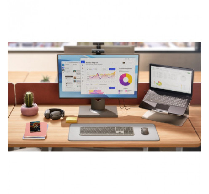 Комплект Logitech Signature Slim MK950 for Business Wireless/Bluetooth UA Graphite (920-012508)