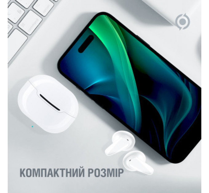 Навушники Piko TWS-MiniJoy White (1283126583421)