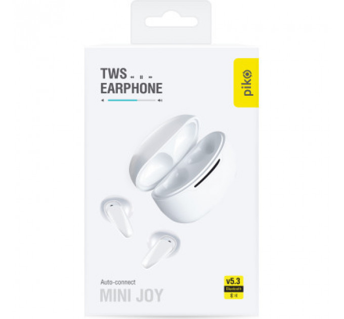 Навушники Piko TWS-MiniJoy White (1283126583421)