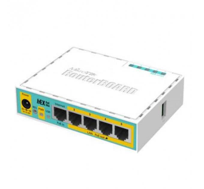 Маршрутизатор Mikrotik hEX PoE lite (RB750UPr2)