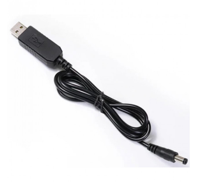 Кабель живлення USB to DC5.5*2.1 5V to 12V 1.0m Value (S1016)
