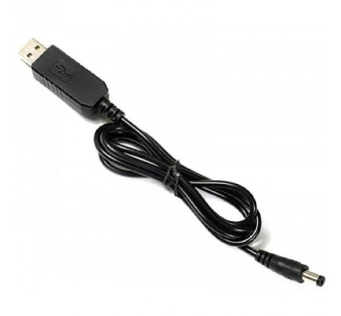 Кабель живлення USB to DC5.5*2.1 5V to 9V 1.0m Value (S1015)