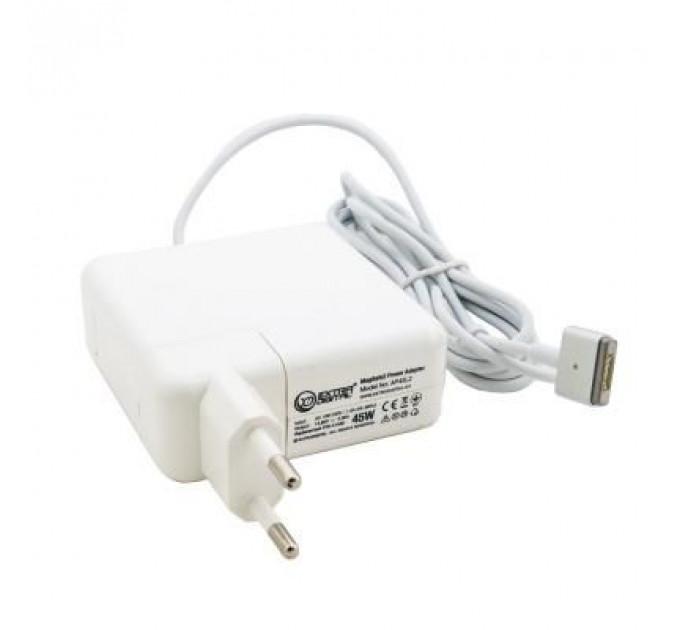 Блок живлення до ноутбуку Extradigital APPLE MacBook Air 45W, MagSafe2 (PSA3828)