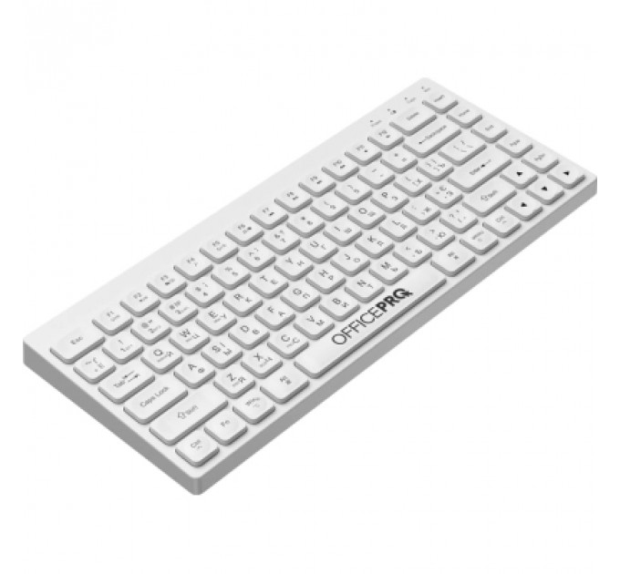 Клавіатура OfficePro SK955W Wireless/Bluetooth White (SK955W)