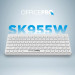 Клавіатура OfficePro SK955W Wireless/Bluetooth White (SK955W)