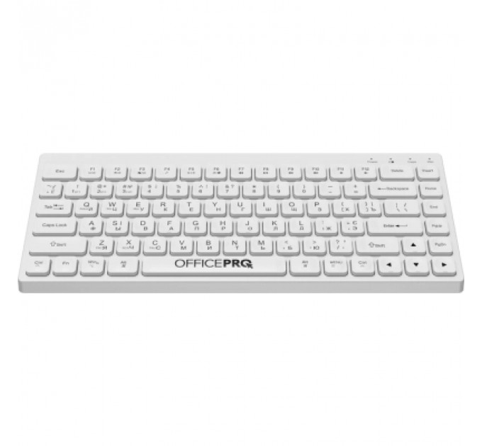 Клавіатура OfficePro SK955W Wireless/Bluetooth White (SK955W)