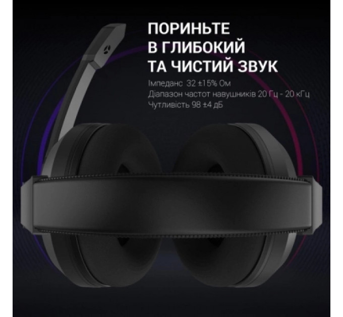 Навушники GamePro HS299 RGB Black (HS299)