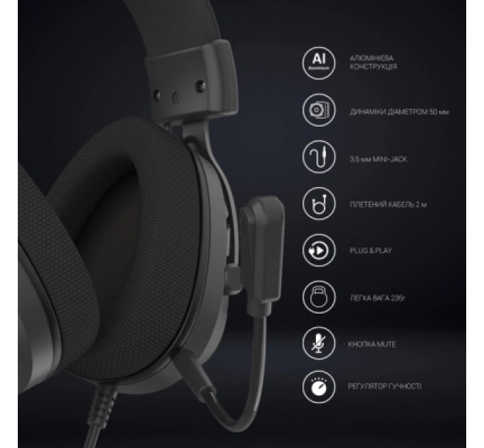 Навушники GamePro HS766 Black (HS766)