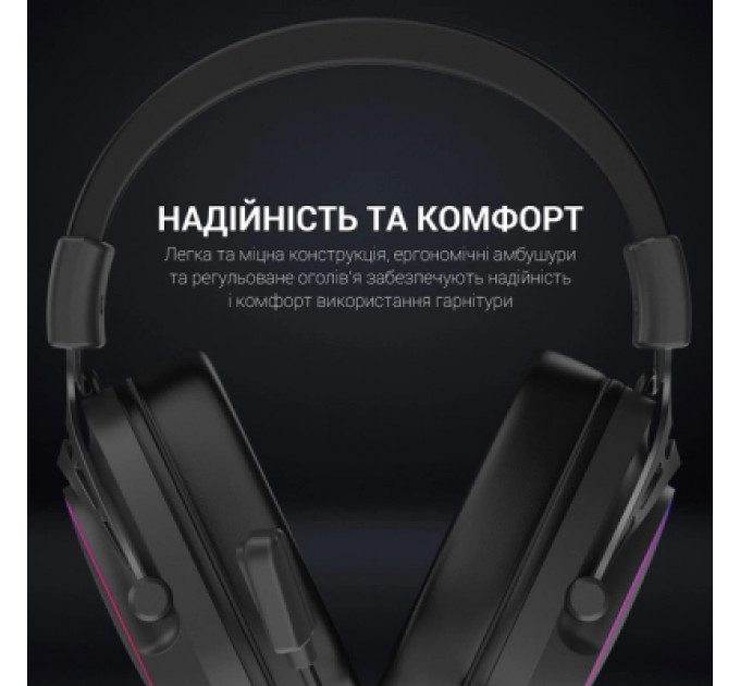 Навушники GamePro HS783 RGB Black (HS783)