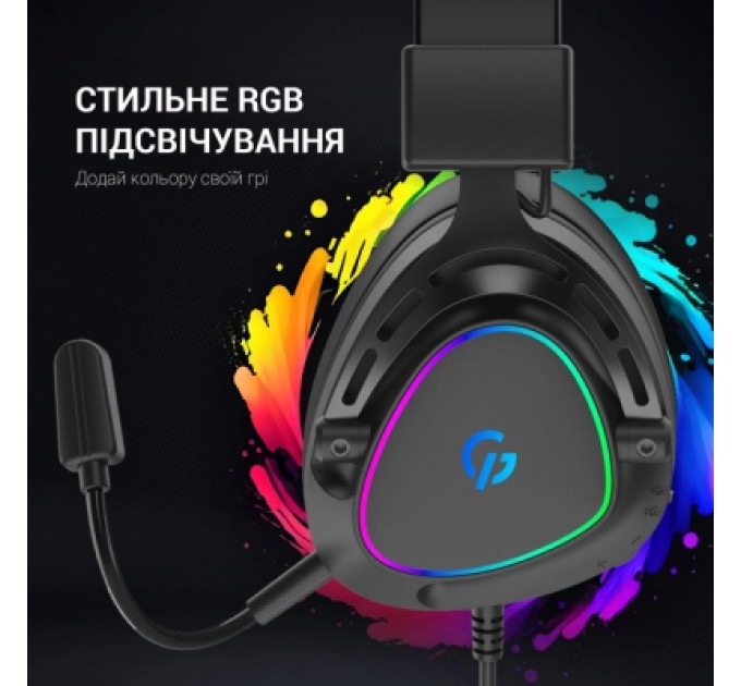 Навушники GamePro HS783 RGB Black (HS783)