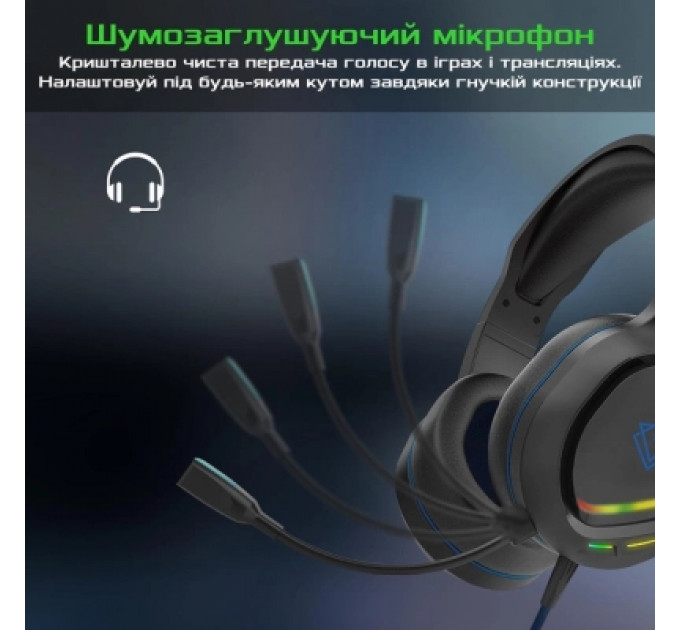 Навушники Vertux Tokyo 7.1 Mini Jack 3.5мм Blue (tokyo.blue)